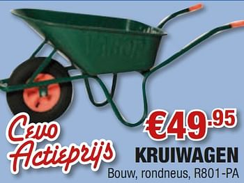 Promoties Kruiwagen - Huismerk - Cevo - Geldig van 02/08/2010 tot 18/08/2010 bij Cevo Market