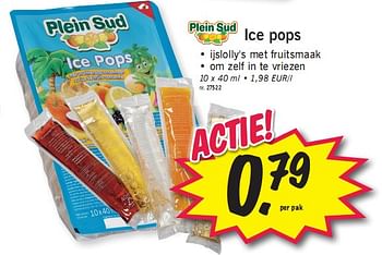 Nauwkeurig Tegen de wil bovenste Huismerk - Lidl Ice pops - Promotie bij Lidl