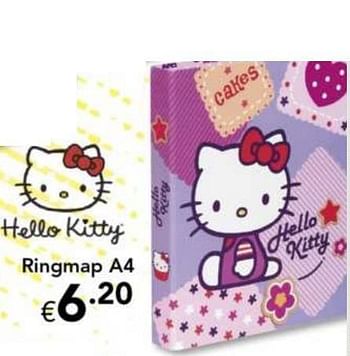 Promotions Ringmap a4 - Hello kitty - Valide de 10/08/2010 à 12/09/2010 chez Happyland