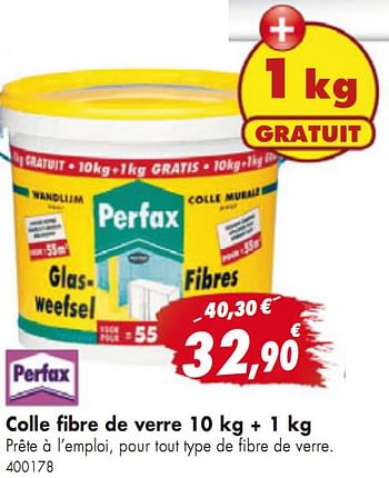 Perfax Ready&Roll colle pour fibre de verre 10kg