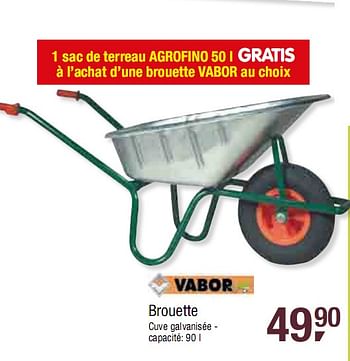 Promotion Makro Brouette Vabor Jardin Et Fleurs Valide Jusqua 4 Promobutler