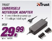 Promoties Universele notebook adapter - Trust - Geldig van 29/08/2010 tot 30/09/2010 bij Auva