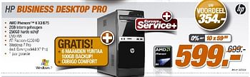 Promotions Business desktop pro - HP - Valide de 29/08/2010 à 30/09/2010 chez Auva