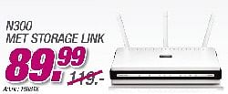 Promotions Gigabit draadloze n-router met storage link - D-Link - Valide de 29/08/2010 à 30/09/2010 chez Auva
