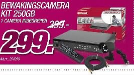 Promoties Bewakingscamera kit 250 gb - Eminent - Geldig van 29/08/2010 tot 30/09/2010 bij Auva