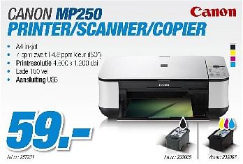 Promotions Printer-scanner-copier - Canon - Valide de 29/08/2010 à 30/09/2010 chez Auva