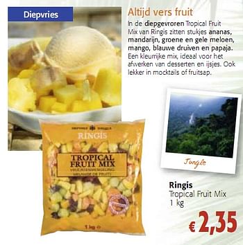 Ringis Tropical Fruit Mix Promotie Bij Colruyt