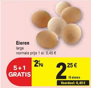 Koel Benadrukken Bijbel Huismerk - GB Eieren - Promotie bij Carrefour Market