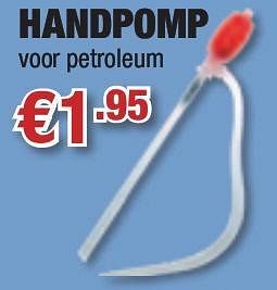 Promoties Handpomp - Huismerk - Cevo - Geldig van 23/09/2010 tot 06/10/2010 bij Cevo Market