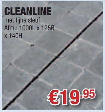 Promoties Cleanline - Huismerk - Cevo - Geldig van 23/09/2010 tot 06/10/2010 bij Cevo Market