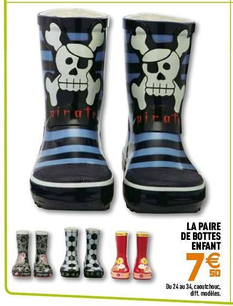 Gifi bottes sales de pluie