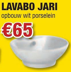 Promoties Lavabo jari - Huismerk - Cevo - Geldig van 07/10/2010 tot 27/10/2010 bij Cevo Market