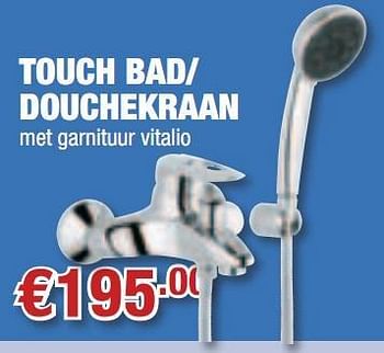 Promoties Touch bad- douchekraan - Grohe - Geldig van 07/10/2010 tot 27/10/2010 bij Cevo Market