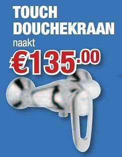 Promoties Touch douchekraan - Grohe - Geldig van 07/10/2010 tot 27/10/2010 bij Cevo Market
