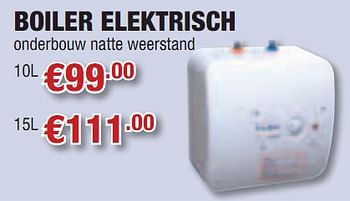 Promoties Boiler elektrisch - Van Marcke - Geldig van 07/10/2010 tot 27/10/2010 bij Cevo Market