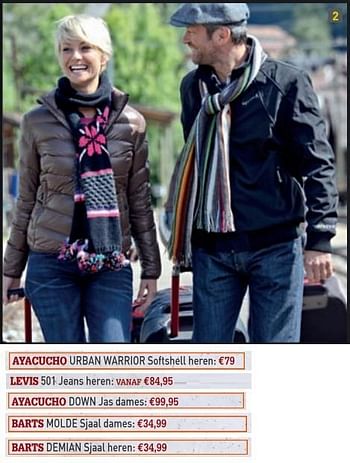 Promoties Demian sjaal heren - Huismerk - A.S.Adventure - Geldig van 13/10/2010 tot 15/10/2010 bij A.S.Adventure