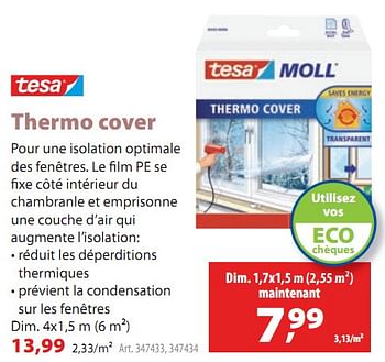 Tesa thermo cover