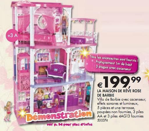 maison de barbie dreamland