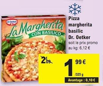 Carrefour Market Promotie Pizza Margherita Basilic Dr Oetker Diepvries Geldig Tot 26 10 10 Promobutler