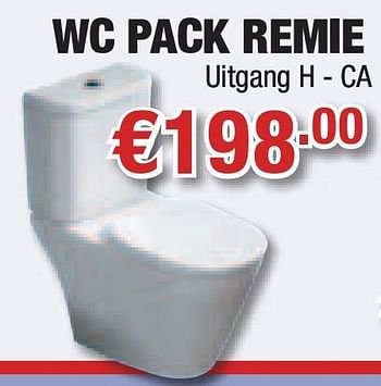 Promoties Wc pack remie - Huismerk - Cevo - Geldig van 28/10/2010 tot 10/11/2010 bij Cevo Market