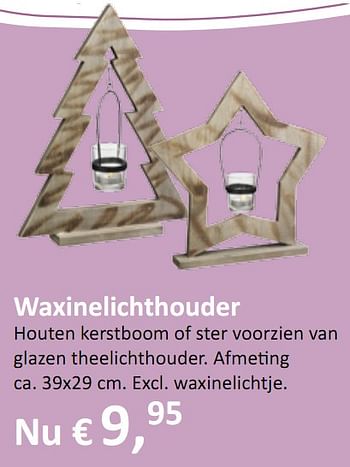 Promoties Waxinelichthouder - Huismerk - Groen Expert - Geldig van 18/11/2010 tot 24/11/2010 bij Groen Expert
