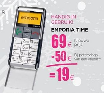 Promoties GSM - Emporia - Geldig van 24/11/2010 tot 15/12/2010 bij ALLO Telecom