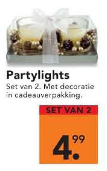 Promoties Partylights - Huismerk - Blokker - Geldig van 29/11/2010 tot 31/12/2010 bij Blokker