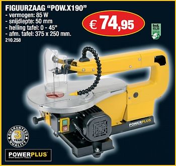 Powerplus Figuurzaag - Promotie