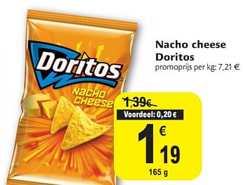 Promoties Nacho cheese - Doritos - Geldig van 01/12/2010 tot 11/12/2010 bij Carrefour
