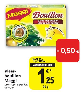 Promoties Vlees - bouillon - MAGGI - Geldig van 01/12/2010 tot 11/12/2010 bij Carrefour