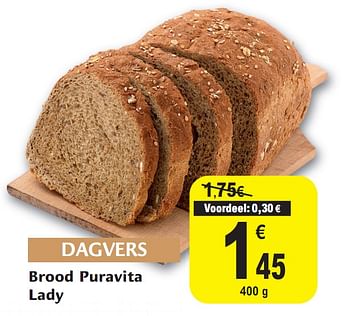 Promoties Brood puravita lady - Bakkerij - Geldig van 01/12/2010 tot 11/12/2010 bij Carrefour