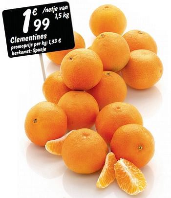 Promoties Clementines - Huismerk - Carrefour  - Geldig van 01/12/2010 tot 11/12/2010 bij Carrefour