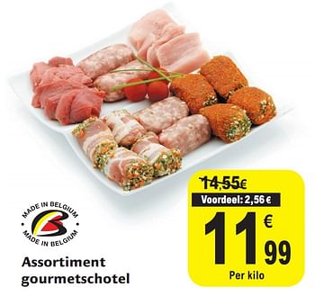 Promoties Assortiment gourmetschotel - Beenhouwerij - Geldig van 01/12/2010 tot 11/12/2010 bij Carrefour