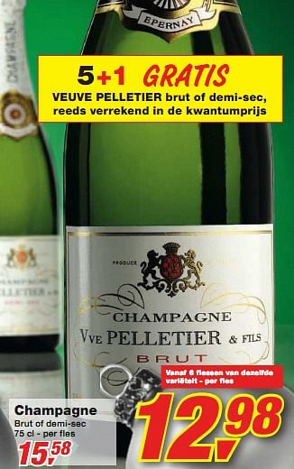 Promotions Champagne - Champagne - Valide de 01/12/2010 à 14/12/2010 chez Makro