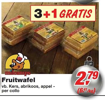Promoties Fruitwafel - Milcamps - Geldig van 01/12/2010 tot 14/12/2010 bij Makro