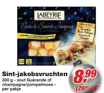 Promoties Sint-jakobsvruchten - Labeyrie - Geldig van 01/12/2010 tot 14/12/2010 bij Makro