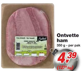 Promotions Ontvette ham - Aubel - Valide de 01/12/2010 à 14/12/2010 chez Makro