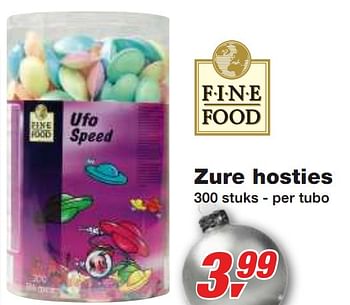 Promoties Zure hosties - Fine Food - Geldig van 01/12/2010 tot 14/12/2010 bij Makro