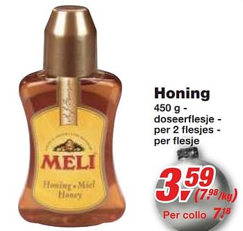 Promoties Honing - Meli - Geldig van 01/12/2010 tot 14/12/2010 bij Makro