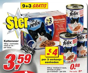 Promoties Kattenvoer - Felix - Geldig van 01/12/2010 tot 14/12/2010 bij Makro