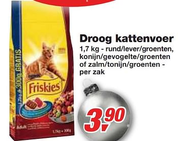 Promotions Droog kattenvoer - Friskies - Valide de 01/12/2010 à 14/12/2010 chez Makro