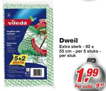 Promoties Dweil - Vileda - Geldig van 01/12/2010 tot 14/12/2010 bij Makro