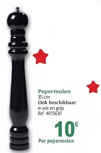 Promotions Pepermolen - Produit maison - Carrefour  - Valide de 01/12/2010 à 31/12/2010 chez Carrefour
