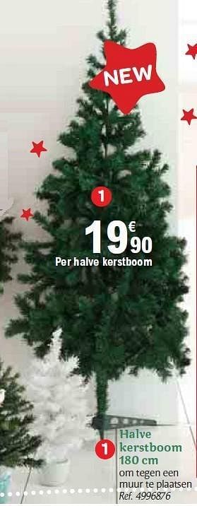 Promoties Halve kerstboom - Huismerk - Carrefour  - Geldig van 01/12/2010 tot 31/12/2010 bij Carrefour