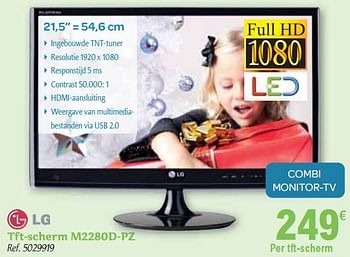 Promoties Tft-scherm  - LG - Geldig van 01/12/2010 tot 31/12/2010 bij Carrefour