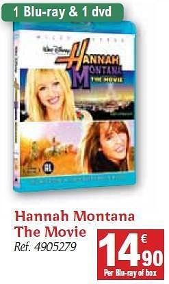 Promoties Hannah montana the movie - Huismerk - Carrefour  - Geldig van 01/12/2010 tot 31/12/2010 bij Carrefour