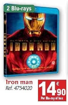 Promoties Iron man - Huismerk - Carrefour  - Geldig van 01/12/2010 tot 31/12/2010 bij Carrefour