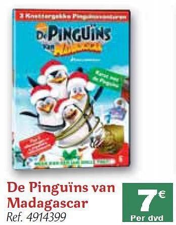 Promotions De pinguïns van madagascar - Produit maison - Carrefour  - Valide de 01/12/2010 à 31/12/2010 chez Carrefour