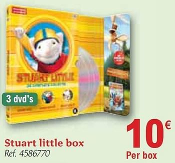 Promoties Stuart little box - Huismerk - Carrefour  - Geldig van 01/12/2010 tot 31/12/2010 bij Carrefour