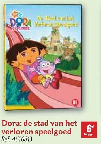 Promoties Dora: de stad van het verloren speelgoed - Huismerk - Carrefour  - Geldig van 01/12/2010 tot 31/12/2010 bij Carrefour